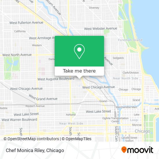 Chef Monica Riley map