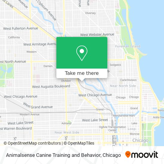 Animalsense Canine Training and Behavior map