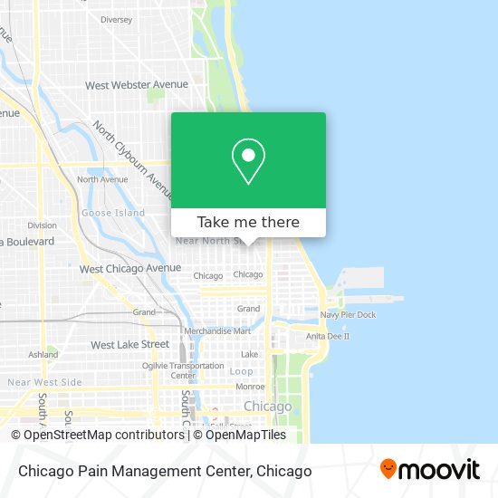 Mapa de Chicago Pain Management Center