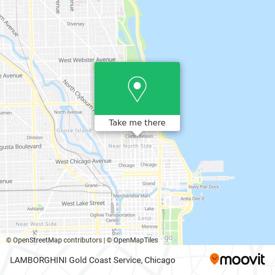 LAMBORGHINI Gold Coast Service map