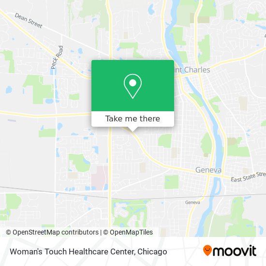 Mapa de Woman's Touch Healthcare Center