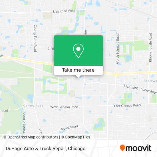 DuPage Auto & Truck Repair map