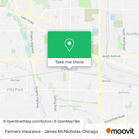 Mapa de Farmers Insurance - James McNicholas
