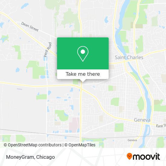 MoneyGram map