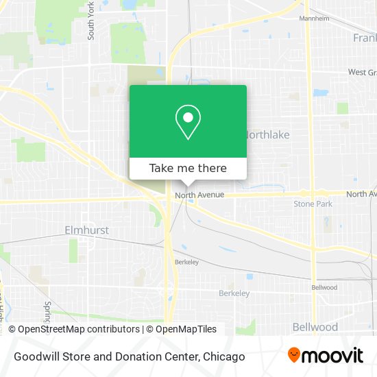 Mapa de Goodwill Store and Donation Center