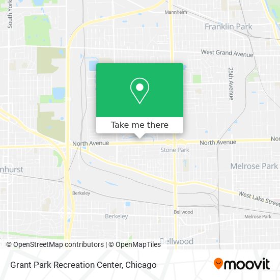 Mapa de Grant Park Recreation Center