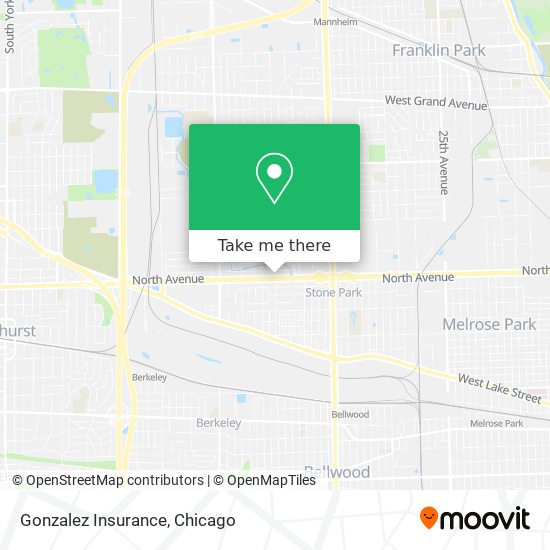 Gonzalez Insurance map