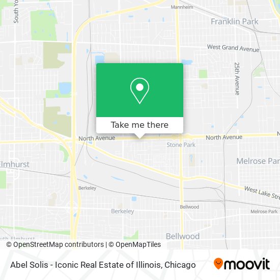Abel Solis - Iconic Real Estate of Illinois map