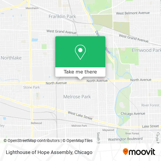 Lighthouse of Hope Assembly map