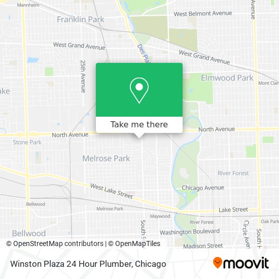 Mapa de Winston Plaza 24 Hour Plumber