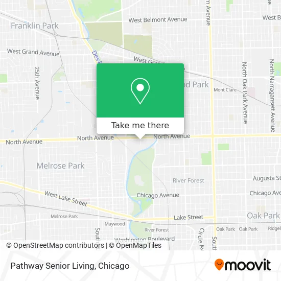 Pathway Senior Living map