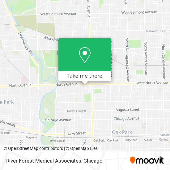 Mapa de River Forest Medical Associates