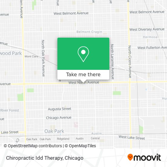 Chiropractic Idd Therapy map