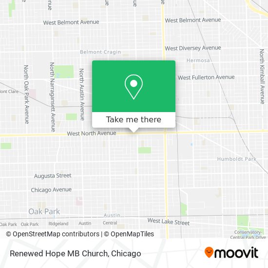 Renewed Hope MB Church map