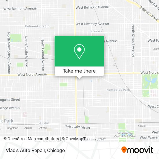 Vlad's Auto Repair map