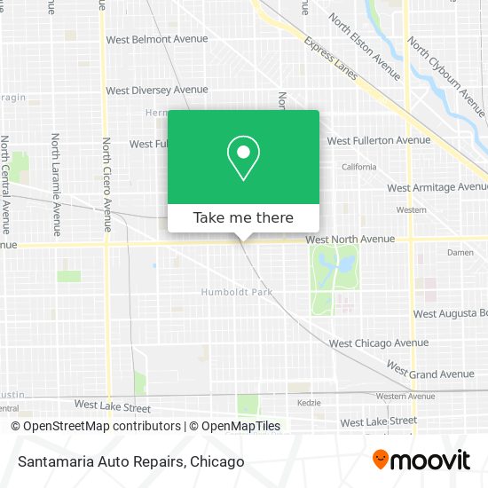 Santamaria Auto Repairs map