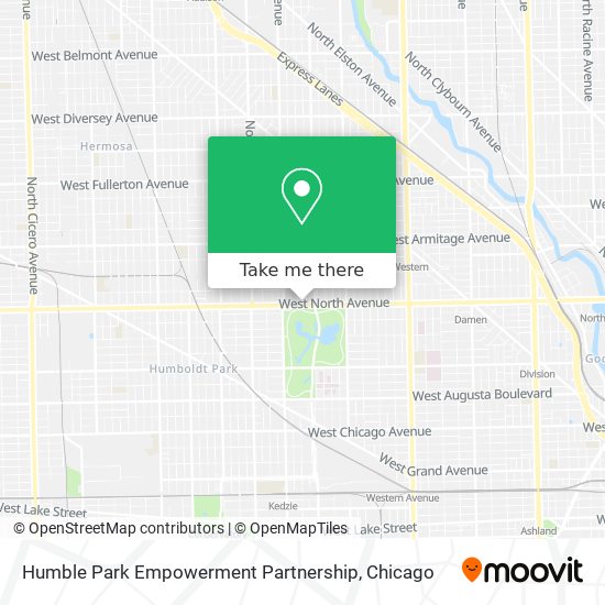 Humble Park Empowerment Partnership map