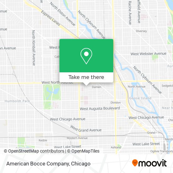 American Bocce Company map