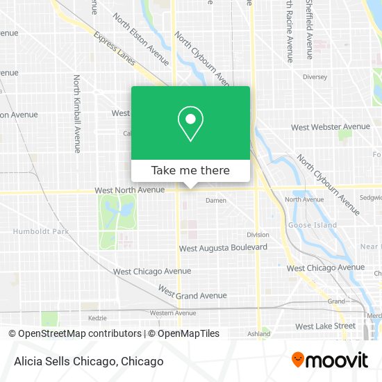Mapa de Alicia Sells Chicago