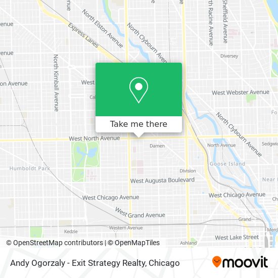 Mapa de Andy Ogorzaly - Exit Strategy Realty