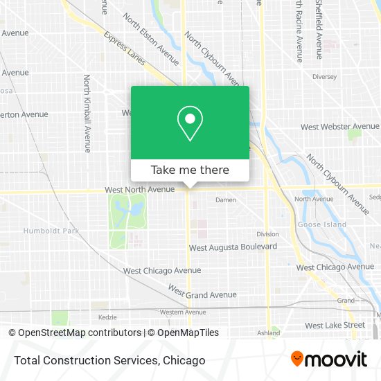 Total Construction Services map