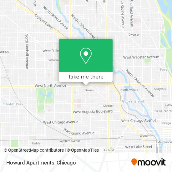 Howard Apartments map