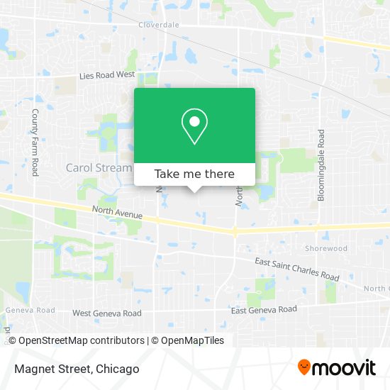 Magnet Street map