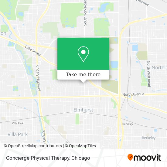 Concierge Physical Therapy map