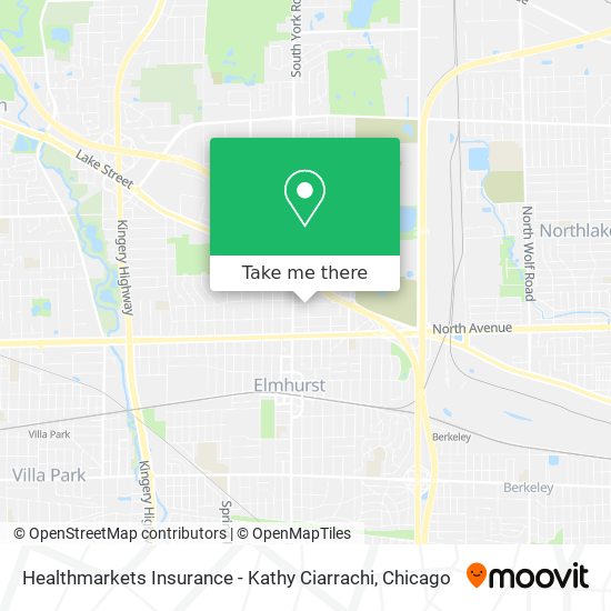 Healthmarkets Insurance - Kathy Ciarrachi map