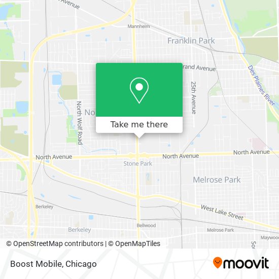 Boost Mobile map