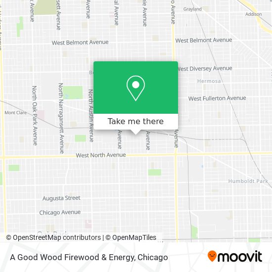 A Good Wood Firewood & Energy map