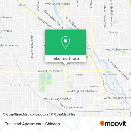 Trailhead Apartments map
