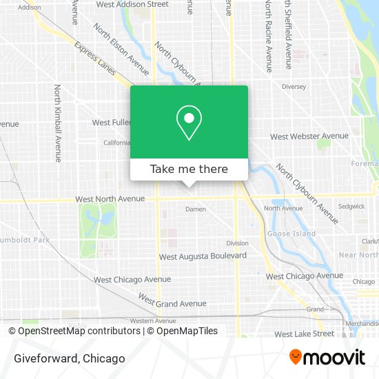 Giveforward map