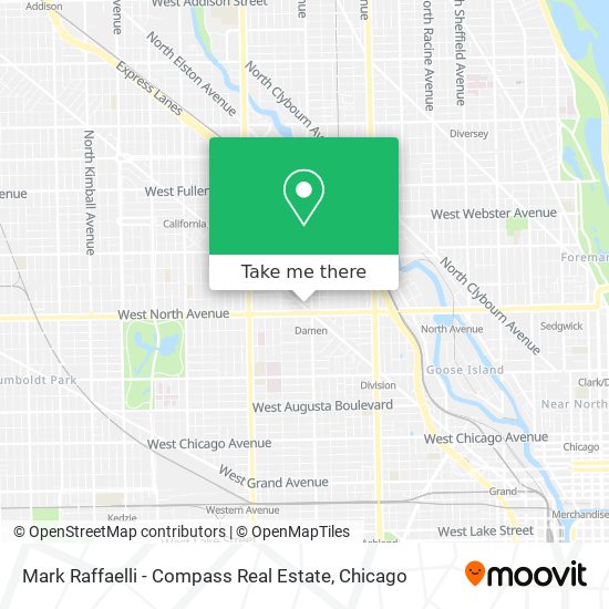 Mark Raffaelli - Compass Real Estate map