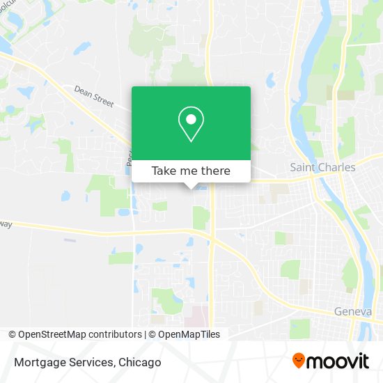 Mortgage Services map