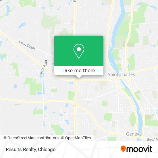 Results Realty map