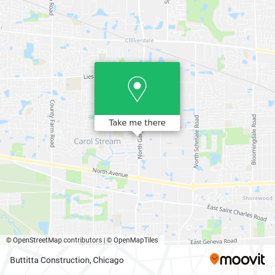 Buttitta Construction map