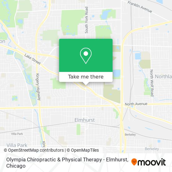 Mapa de Olympia Chiropractic & Physical Therapy - Elmhurst