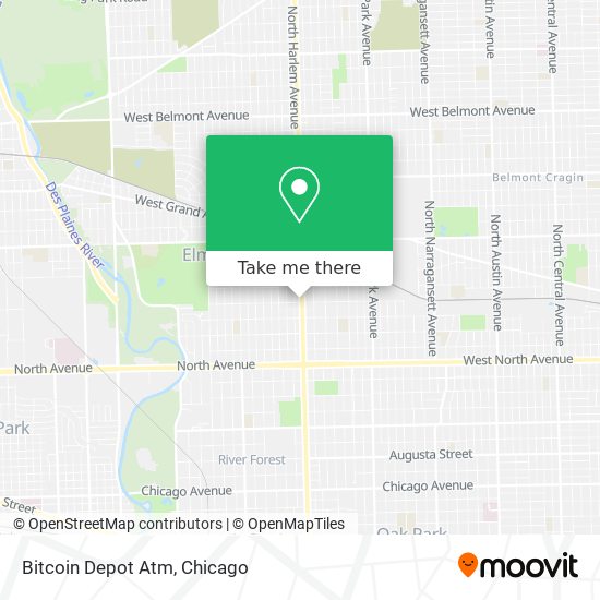 Mapa de Bitcoin Depot Atm