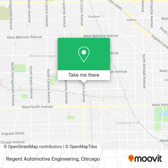 Regent Automotive Engineering map