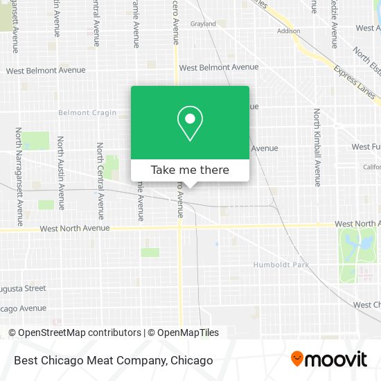 Best Chicago Meat Company map