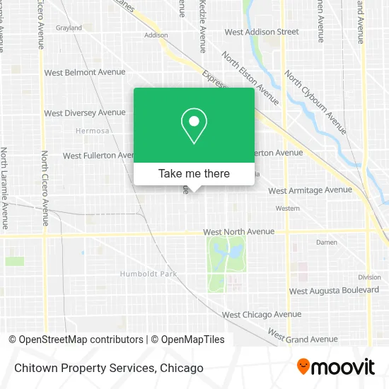 Chitown Property Services map