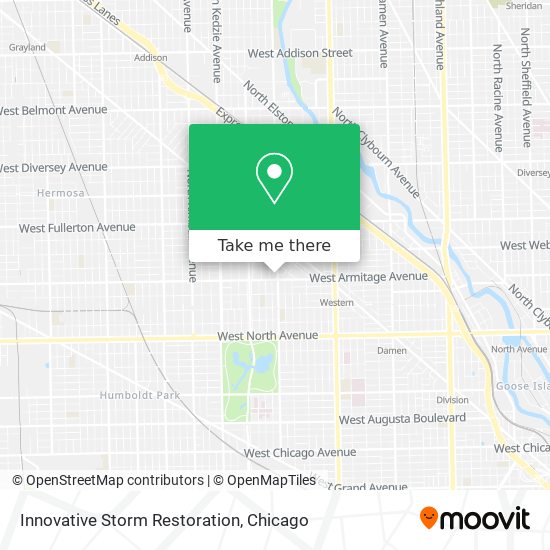 Mapa de Innovative Storm Restoration