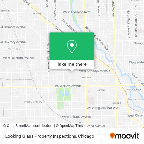 Looking Glass Property Inspections map