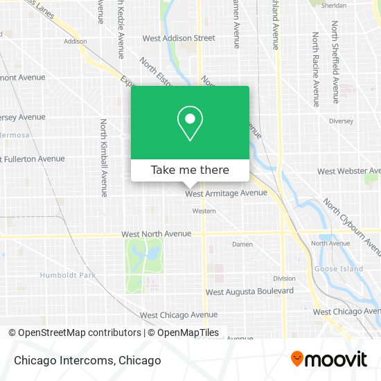 Mapa de Chicago Intercoms