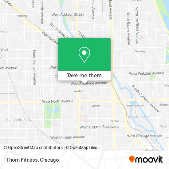 Thorn Fitness map