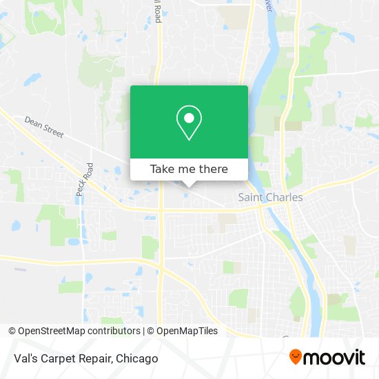 Val's Carpet Repair map