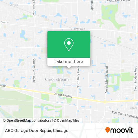 ABC Garage Door Repair map