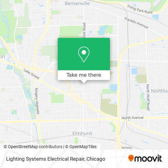 Mapa de Lighting Systems Electrical Repair