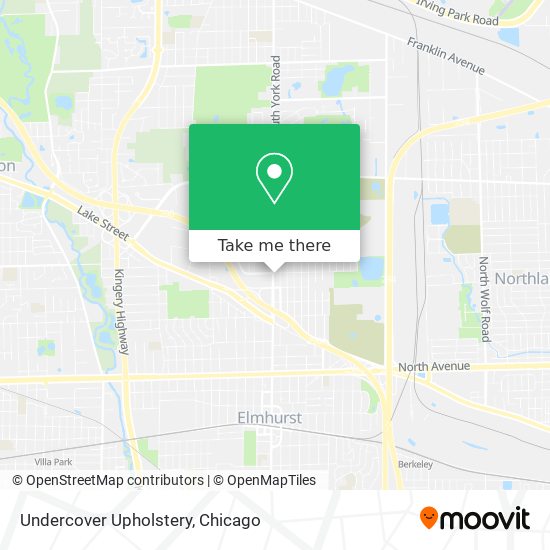 Undercover Upholstery map
